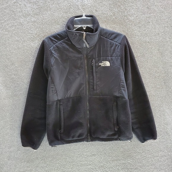 The North Face Jackets & Blazers - The North Face Women Jacket Small Black Polartec Logo Full Zip Mock Neck